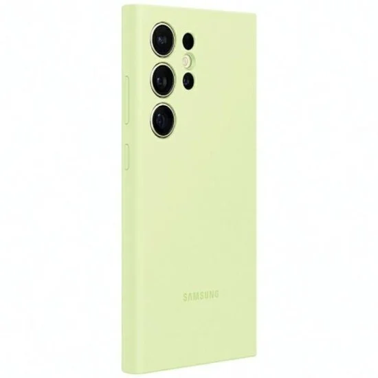 Cover Samsung S24 Ultra Silicone Case - Lime